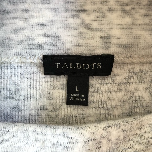 Talbots Cowl Neck Top - L - Picture 3 of 7